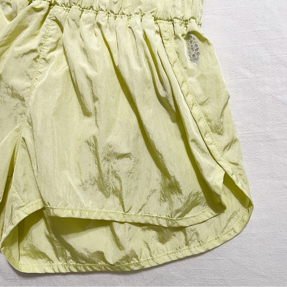 Free People The Way Home Shorts in‎ Lemon Verbena - Picture 7 of 12